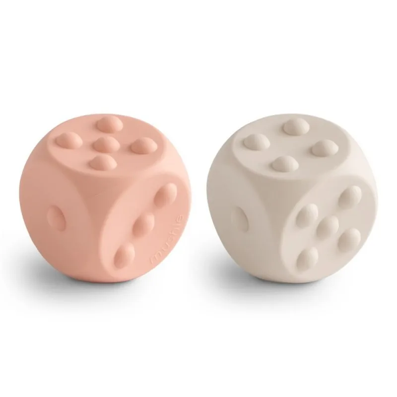 Mushie Dados Pop It sensorial para niños, juguete antiestrés