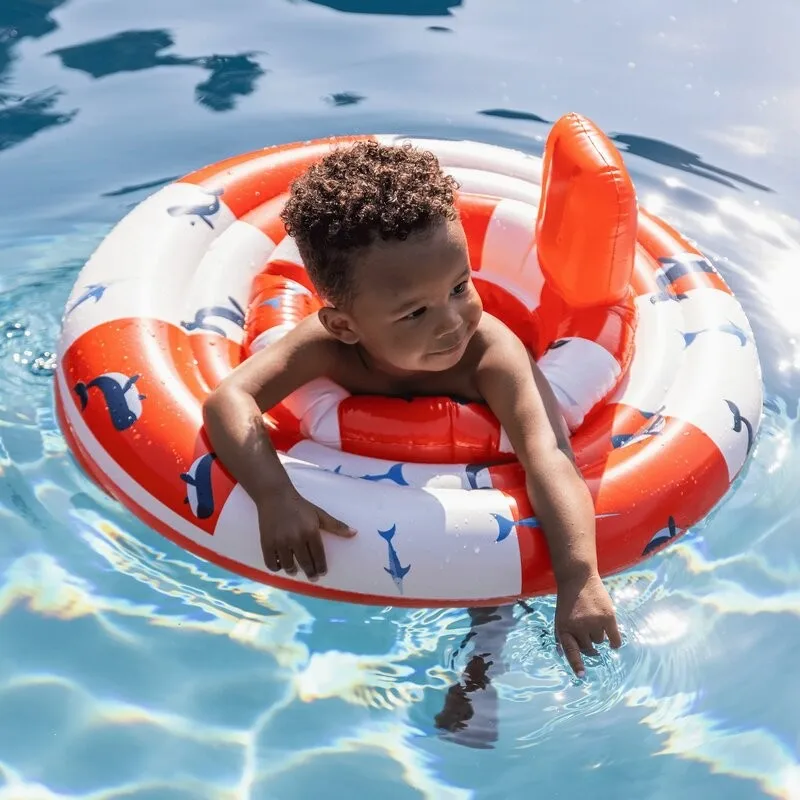 Swim Essentials asiento flotador bebé de ballenas para piscina - imagen 4