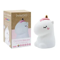 Innogio Luz de compañía unicornio – Lámpara nocturna infantil LED