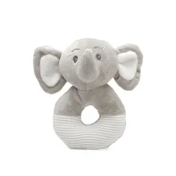 Kiokids peluche sonajero de elefante gris para bebé
