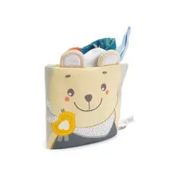 Chicco libro sensorial suave de actividades táctiles para bebés