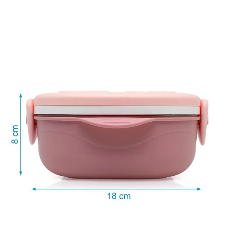 Caja de almuerzo de acero inoxidable Kiokids - imagen 3