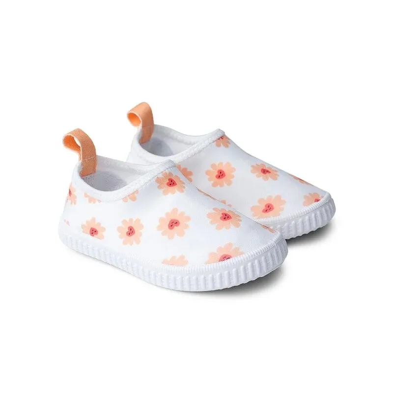 Swim Essentials escarpines de natación con flores y corazón