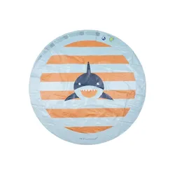 Swim Essentials Alfombra acuática rociadora de agua tiburón infantil