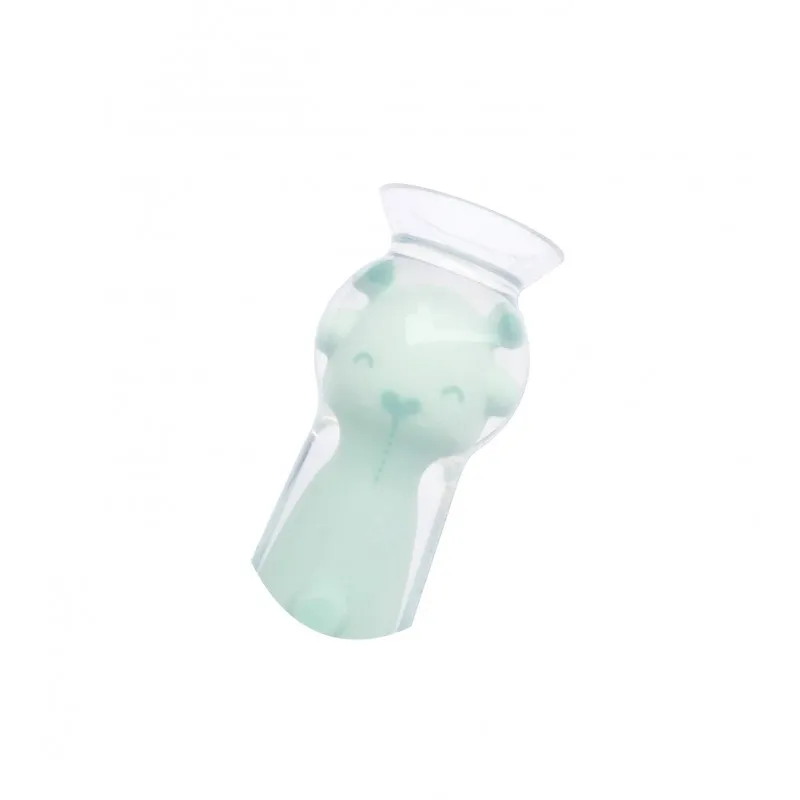 Saro Cuchara de silicona para bebé suave y divertida - imagen 2