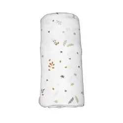 Sonpetit Muselina de bambú con hojas para bebé