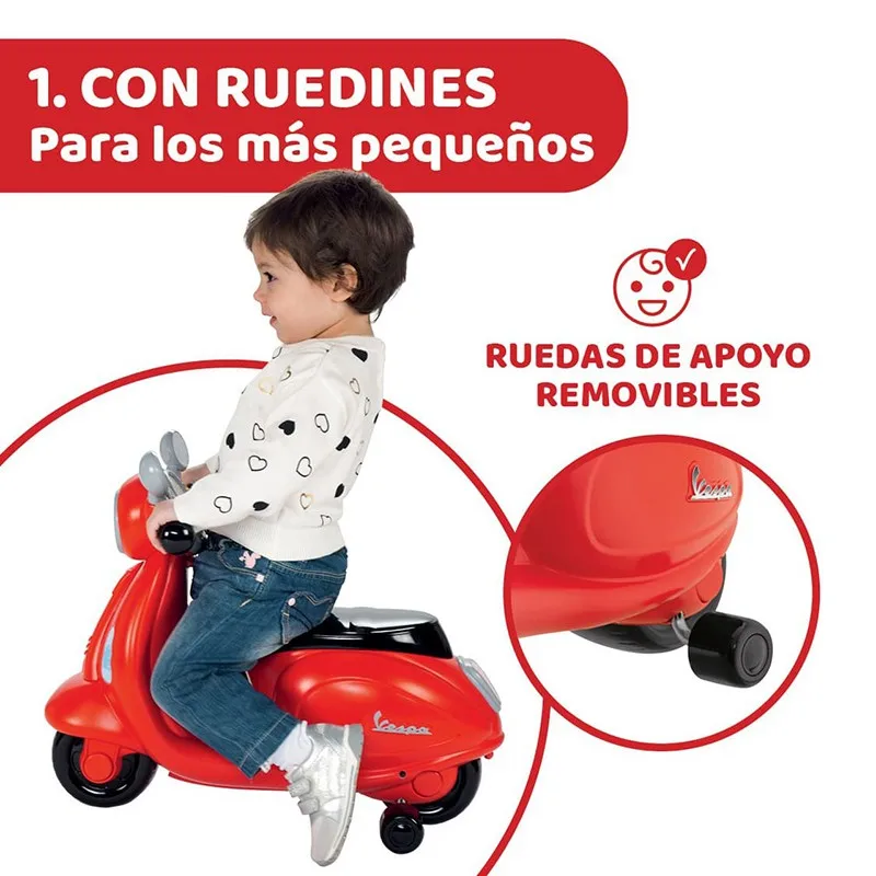 Chicco correpasillos Mi Primera Vespa de primavera - imagen 3