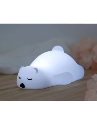 Kiokids luz quitamiedos de oso polar para el dormitorio infantil - imagen 2