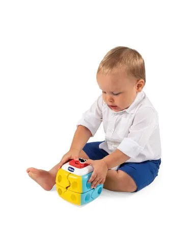 Chicco Cubo rompecabezas sensorial para bebé, juego educativo - imagen 3