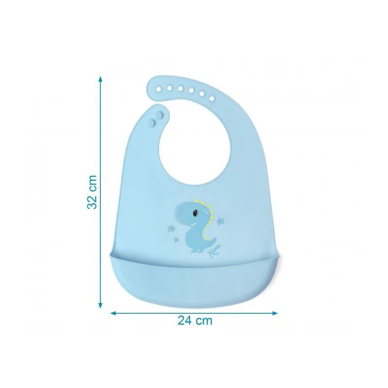 Kiokids Babero de silicona para bebés - imagen 5