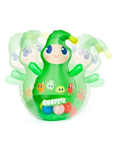 Gusyluz Tentetieso hinchable con bolas para niños - imagen 4