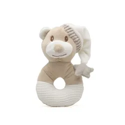 Kiokids sonajero de peluche osito con gorro
