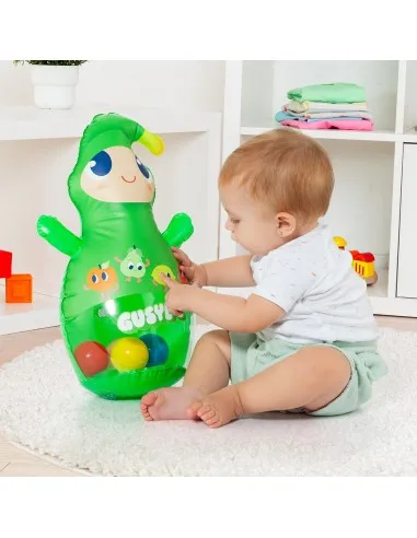 Gusyluz Tentetieso hinchable con bolas para niños - imagen 3