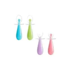 Munchkin Cucharas de aprendizaje en silicona infantiles