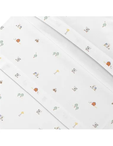 Interbaby Sábanas para cochecito estampado granja koala - imagen 4