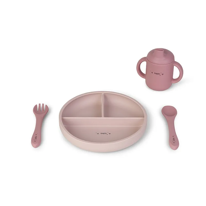 Saro Vajilla infantil Food & Fun para bebés y niños - imagen 2