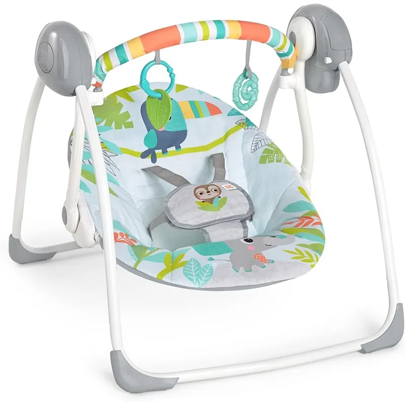 Bright Starts Columpio infantil Rainforest para bebés - imagen 2