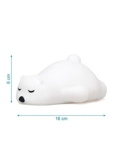 Kiokids luz quitamiedos de oso polar para el dormitorio infantil - imagen 5