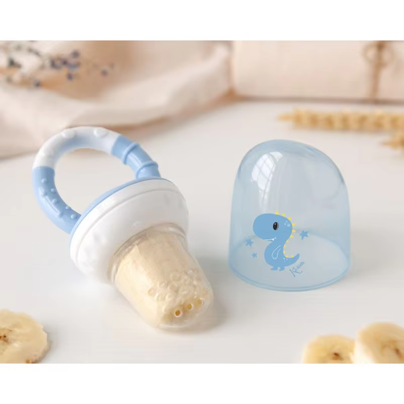 Alimentador antiahogo de silicona Dino Kiokids para bebé - imagen 3
