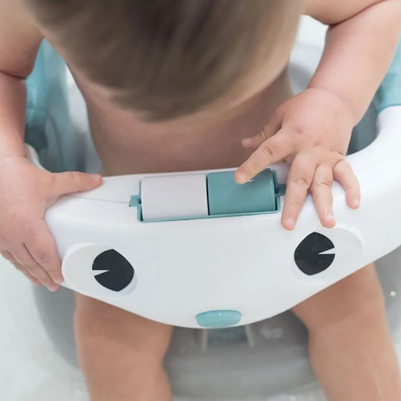Olmitos asiento de baño giratorio para bebé con base antideslizante - imagen 3