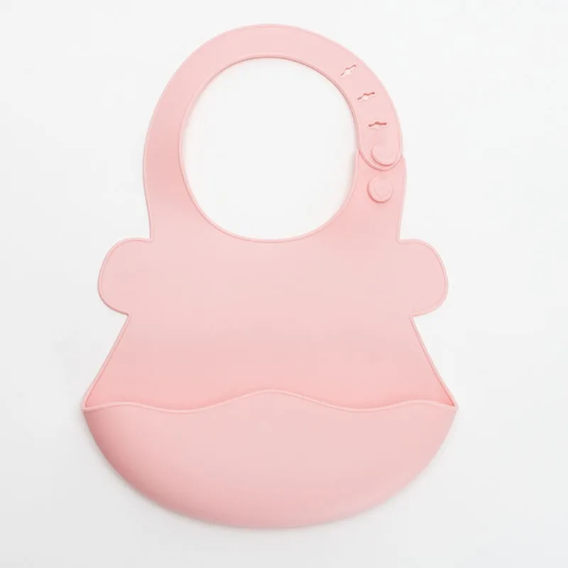 Babero de silicona Innogio ajustable para bebé, fácil limpieza