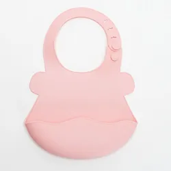 Babero de silicona Innogio ajustable para bebé, fácil limpieza