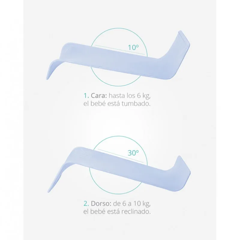 Hamaca de baño Saro para bebé cómoda y segura - imagen 4
