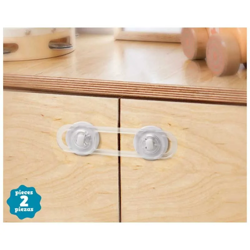 Kiokids bloqueador infantil flexible para cierres de cajones y muebles - imagen 3