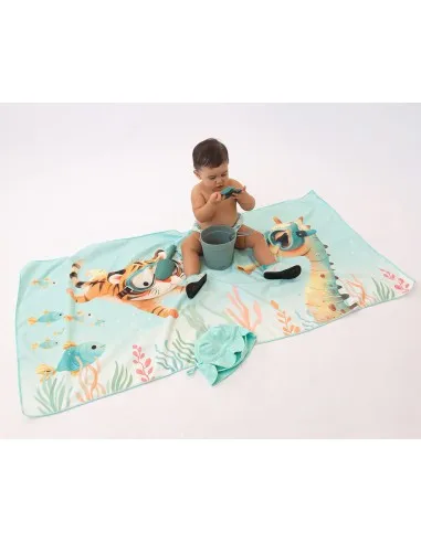 Kiokids toalla de microfibra para la playa 150x75 cm - imagen 5