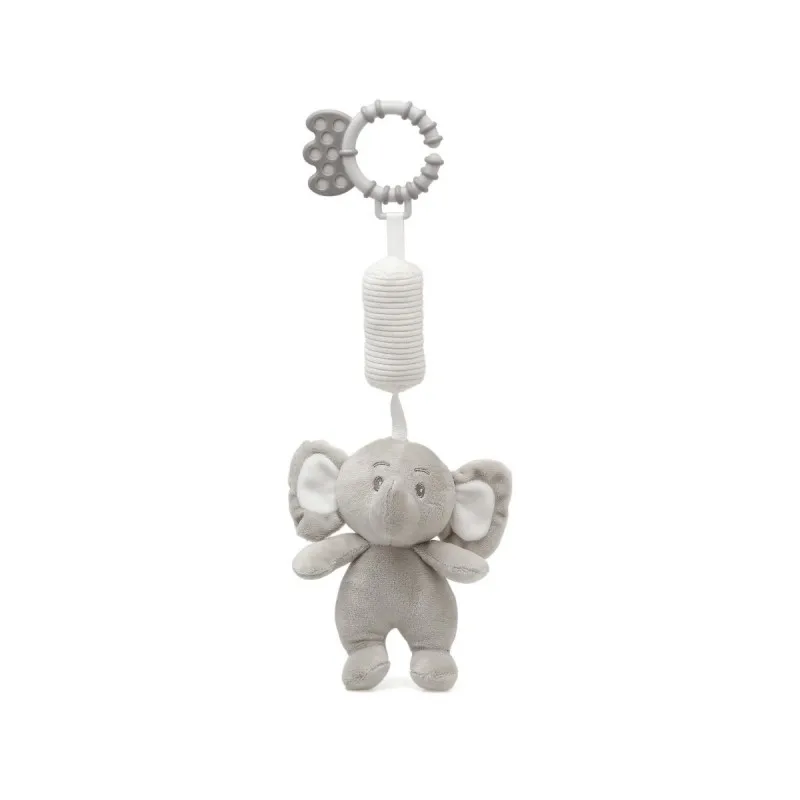 Kiokids Sonajero de peluche elefante para bebés