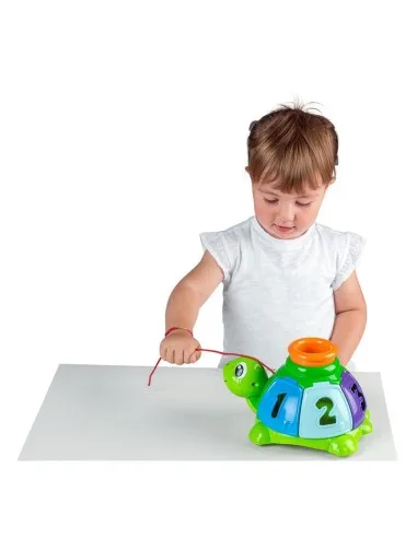 Chicco Tortuga de arrastre para bebés: arrastra y juega - imagen 5