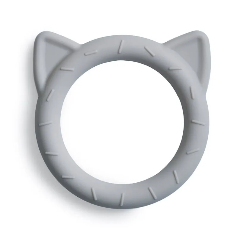 Mushie mordedor de silicona para bebés, textura calmante - imagen 3