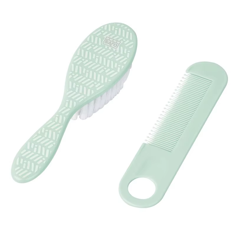 Saro set de cepillo y peine suaves para bebé