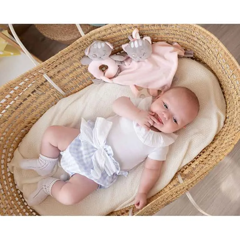 Kiokids doudou y sonajero de apego suave para bebé - imagen 5