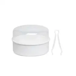 Kiokids Esterilizador microondas con pinzas para biberones