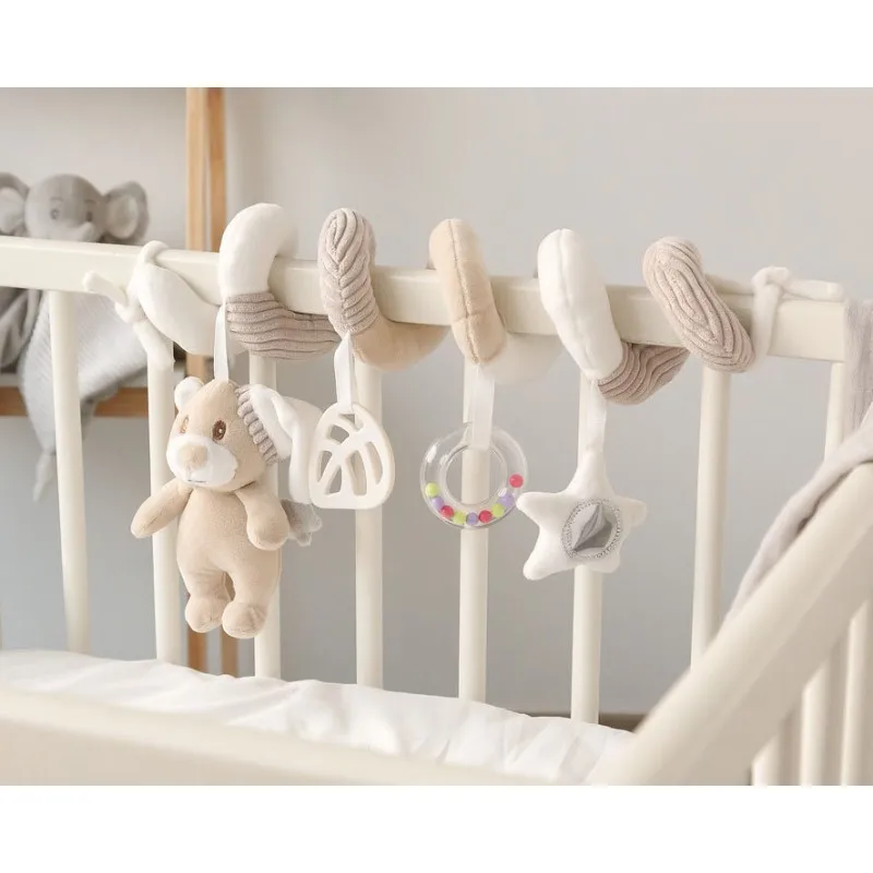 Kiokids espiral de peluche osito beige infantil - imagen 4