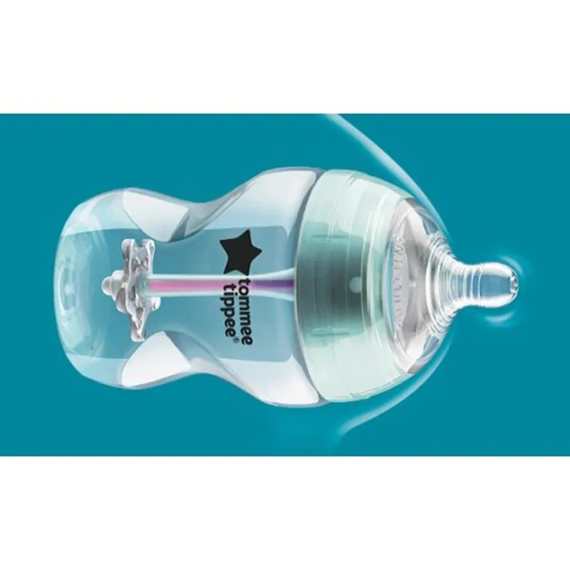 Tommee Tippee Biberón anticólico con tetina flujo lento para bebé - imagen 3