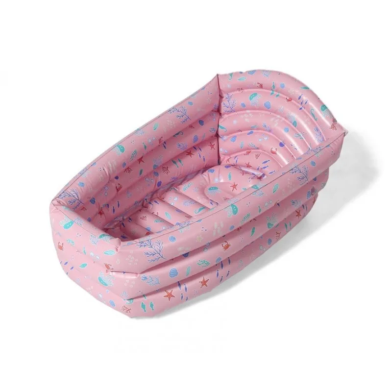 Kiokids bañera infantil hinchable para bebés plegable y fácil