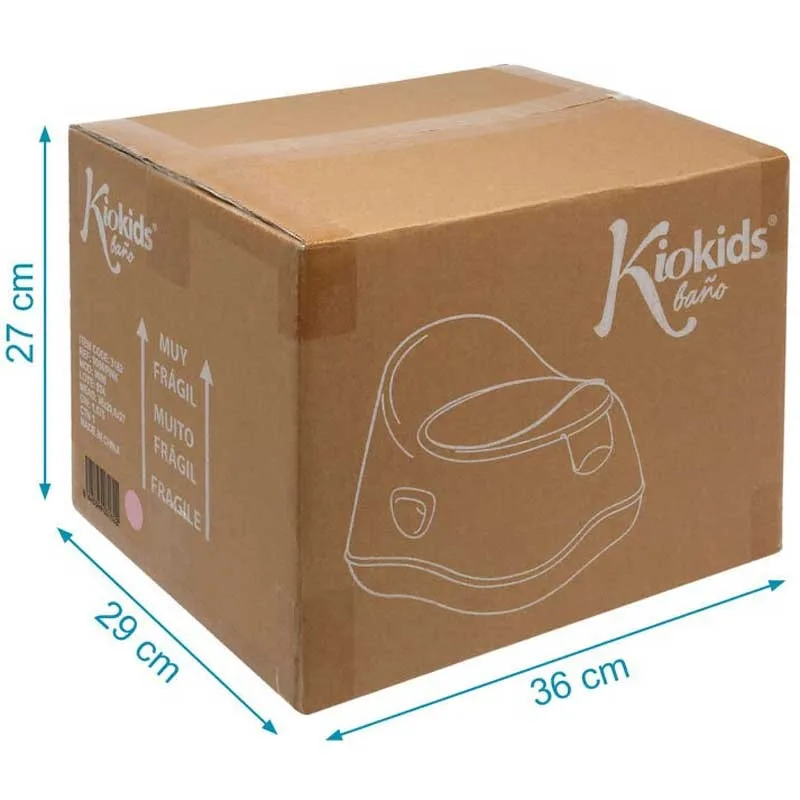 Kiokids orinal infantil con tapa para entrenamiento del baño - imagen 2