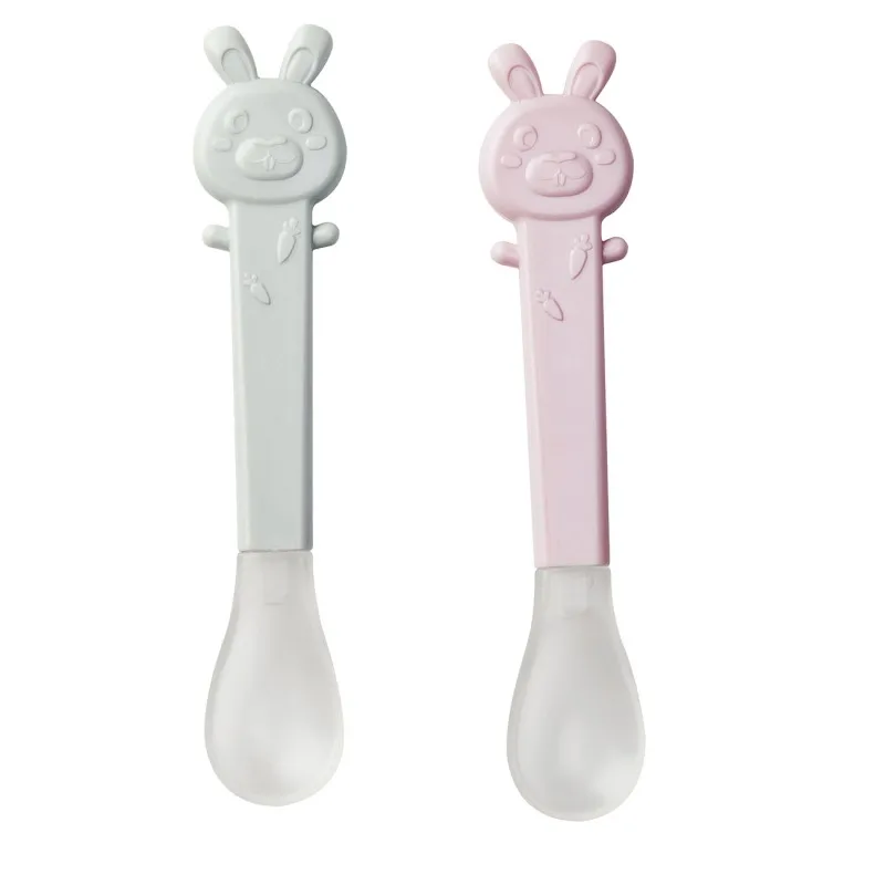 Saro cucharas para bebé con punta blandita de alimentación - imagen 2