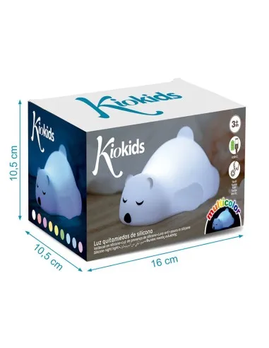 Kiokids luz quitamiedos de oso polar para el dormitorio infantil - imagen 3