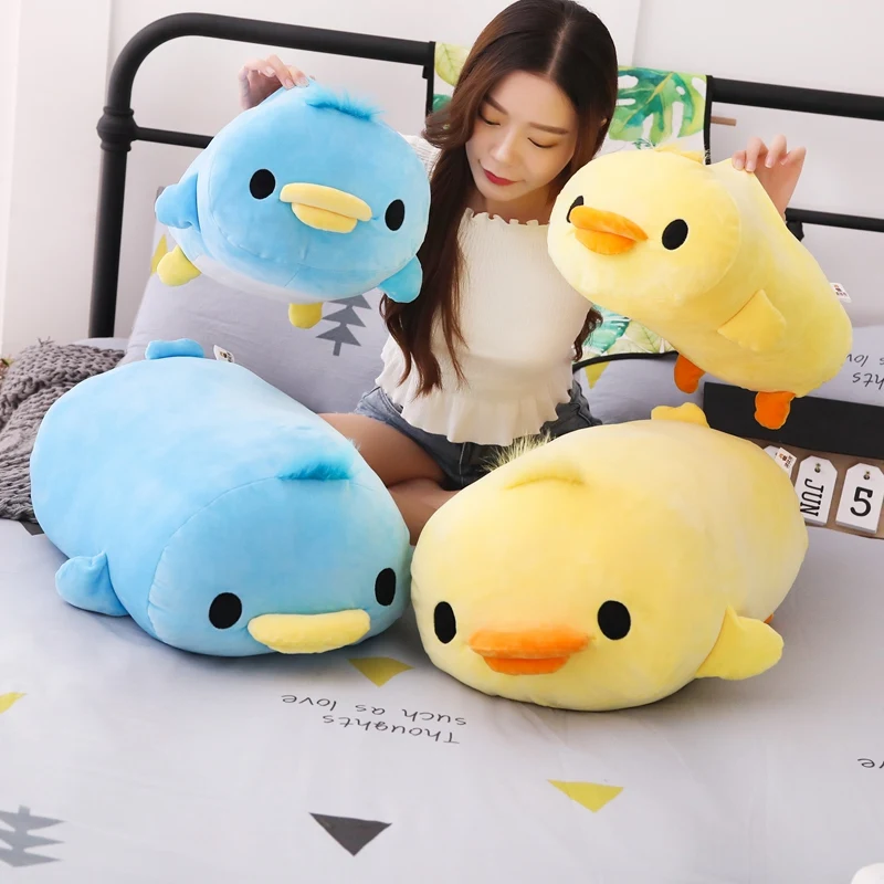 Almohada peluche pato de algodón relleno suave para bebé - imagen 3