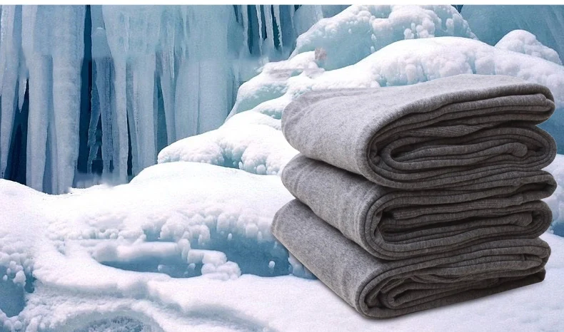 Leggings premamá de algodón con cintura alta para invierno