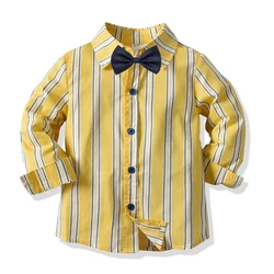 Camisa a cuadros manga larga para niño – Otoño clásico