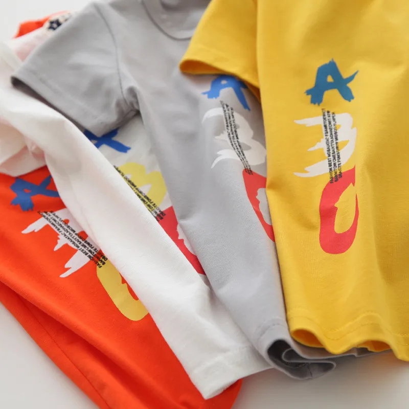 Camiseta algodón orgánico bebé niño manga corta suave y fresca - imagen 4