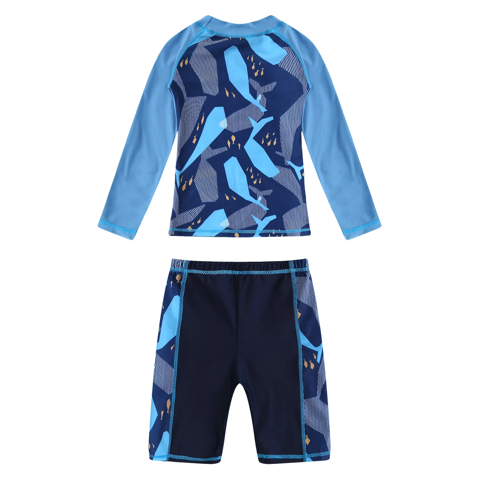 Bañador surf infantil con camiseta y pantalón de playa - imagen 4