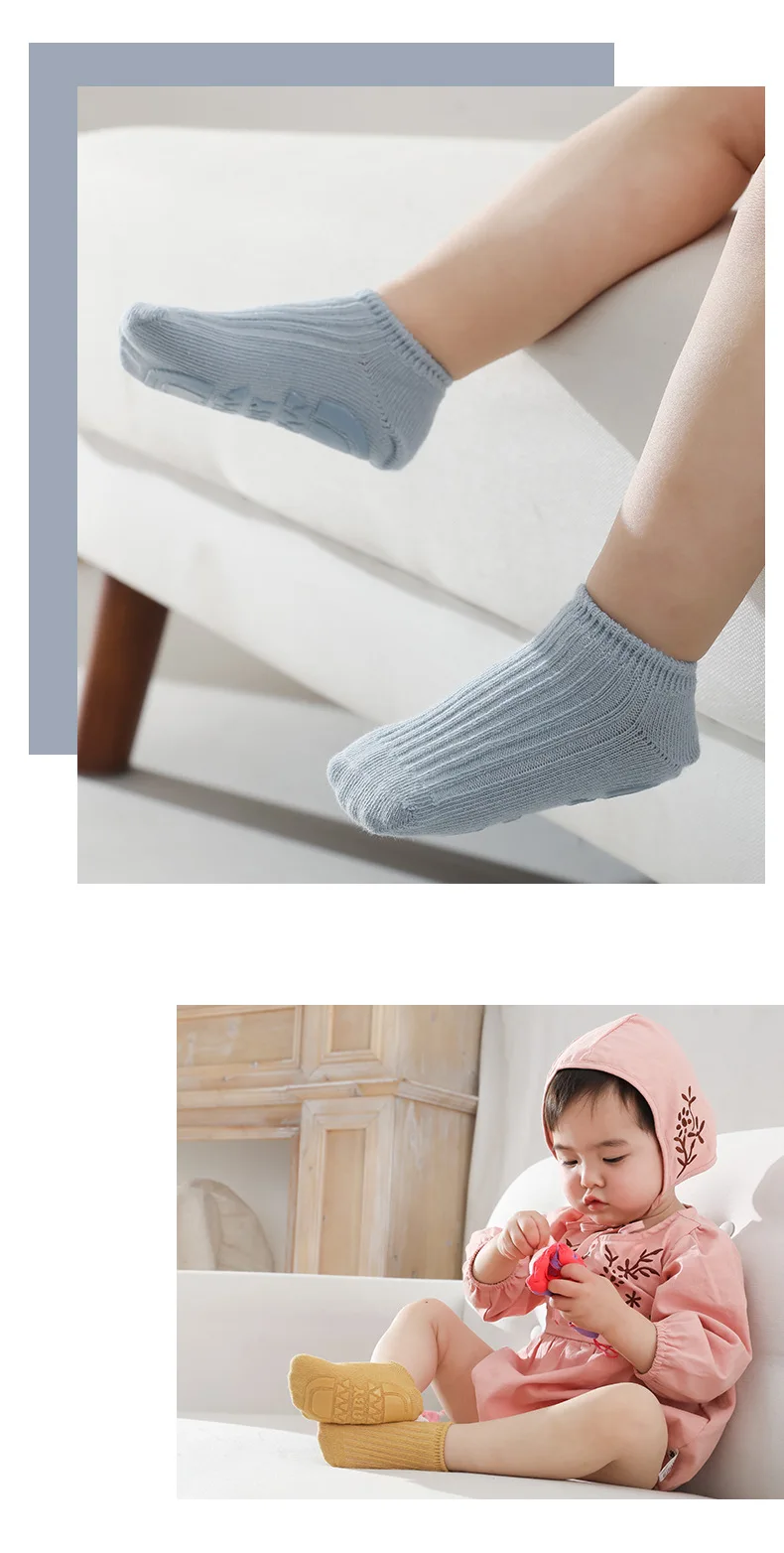 Calcetines de algodón suave para bebé