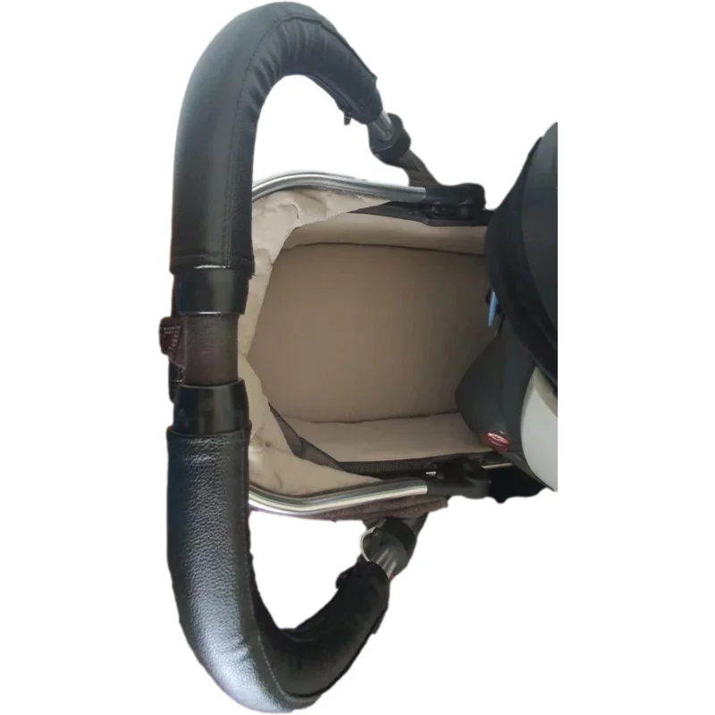 Mamas and Papas Urbo 2 Protector de manillar en cuero para bebé - imagen 3