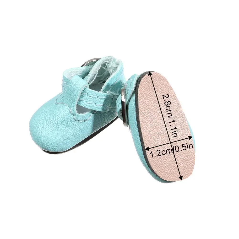 Zapatos para muñecas de cuero sintético multicolor - imagen 2