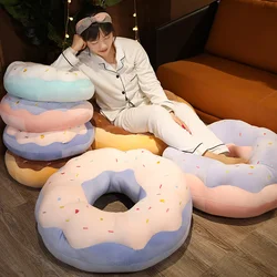 Cojín de peluche donut de chocolate para Navidad